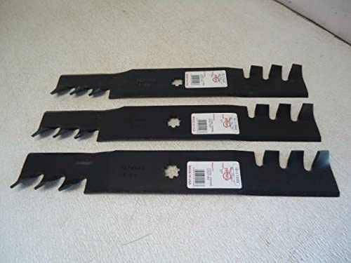 NEW 3 Mulching Mower Blades 48`` for GX21784 GY20852 AM141035 D150 USA MADE /supplypraytersparts