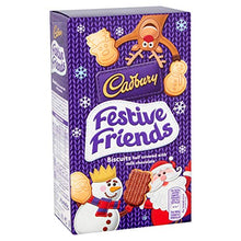 Load image into Gallery viewer, Cadbury Festive Friends Biscuits - 150g
