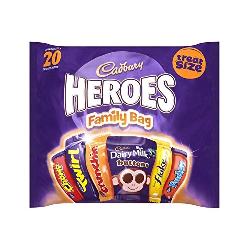 Cadbury Heroes Family 20 Treatsize Packs 278g