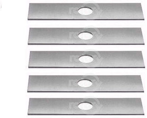 Copper Head Rotary 6477 Blade Edger 7-11/16" Long, 2" Wide.125 Thick, 1" Center Hole Replace Ryobi 613223, Echo 720-237-001, Stihl 4133-713-4101, Maruyama 216062. Green Machine 237001