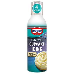 Dr. Oetker - Easy Swirl Cupcake Icing - Vanilla - 180g