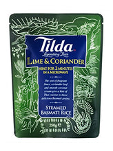 Load image into Gallery viewer, Tilda Steamed Basmati Rice Lime &amp; Coriander (250g)
