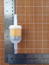 Load image into Gallery viewer, Universal Fuel Filter (Clear for 1/4" 5/16 Fuel Line) Kohler, Honda and Others (QTY 10) Search "Gentap" in the Amazon search bar for all filter and pump options
