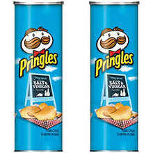 Load image into Gallery viewer, Pringles Salt and Vinegar Potato Crisps, 5.5 oz (Pack of 2)
