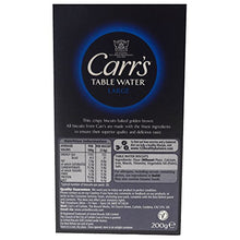 Load image into Gallery viewer, Carr&#39;s Table Water Biscuits (200g) - Pack of 6
