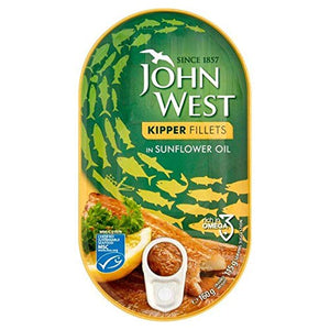 John West Kipper Fillets in Oil 160g