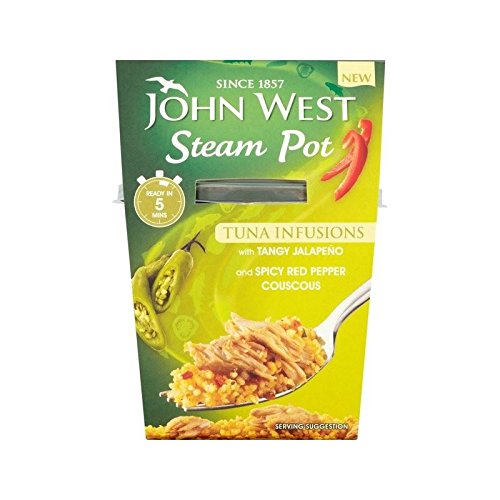John West Steam Pot Jalapeno 150g - Pack of 6