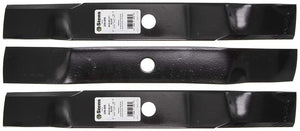 Set Of 3 Blades Replaces JOHN DEERE M136195 TCU30316 OREGON 91-138 STENS 330-595