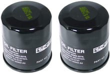 Load image into Gallery viewer, 2pk Oil Filter Replaces John Deere AM107423 Kawasaki 49065-2078 Club Car 1016467 Robin 261-65902-A0 Onan 122-0737-03 Cub Cadet 490-201-0001
