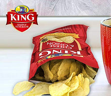 Load image into Gallery viewer, King Cheese &amp; Onion 45g (1.6oz) 5 Pack
