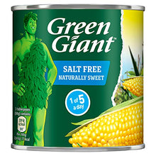 Load image into Gallery viewer, Green Giant Salt Free Naturally Sweet Sweetcorn, 340g
