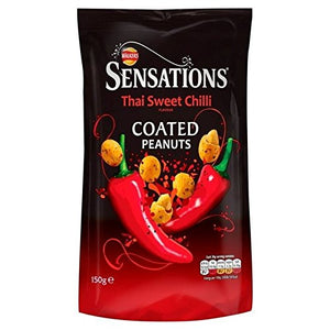 Walkers Sensations Peanuts Thai Sweet Chlli 150g - Pack of 6