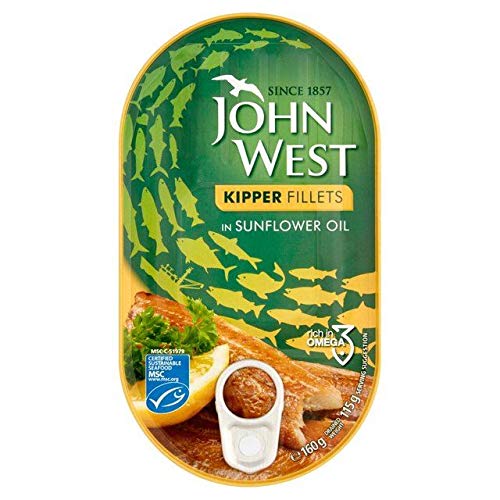 John West Kipper Fillets in Oil 160g