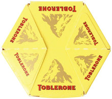 Load image into Gallery viewer, Toblerone Swiss Milk Chocolate w/ Honey &amp; Almond Nougat 1 pack 6 bars-3.52 oz. (100g)
