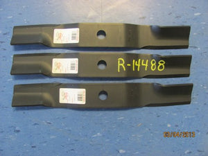 Kubota Rotary 14488-lot of 3 USA Blades K5619-34350, 54" Cut Decks-