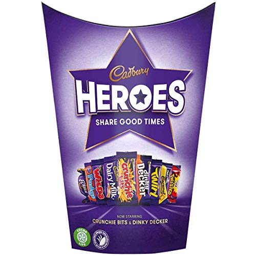 Cadbury Heroes Carton 185 (Pack of 2)