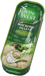 John West Steamed Mackerel in Olive Oil 110 g (Pack of 5)