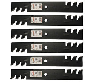 Rotary (6) 6298 Mower Blades for Gravely 46998, 52928, 87792, 32" 50" Deck