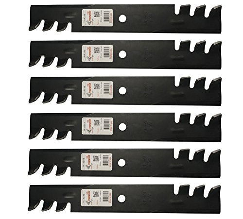 Rotary (6) 6298 Mower Blades for Gravely 46998, 52928, 87792, 32
