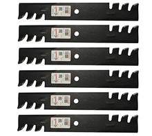 Load image into Gallery viewer, Rotary (6) 6298 Mower Blades for Gravely 08779200, 08779251, 32&quot; 50&quot; Deck
