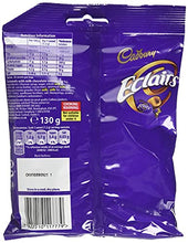 Load image into Gallery viewer, Cadbury Chocolate Eclairs 130g Bag
