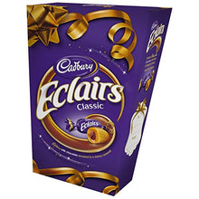 Load image into Gallery viewer, Original Cadbury Chocolate Eclairs Carton Imported From The UK England The Best Of British Chocolate Chewy Cadbury Caramel Encapsulates The Soft Chocolatey Centre Which Melts In Your Mouth

