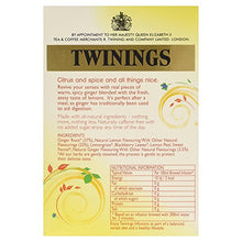 Load image into Gallery viewer, Twinings Tea Lemon and Chinese Ginger Tea, 20 ct
