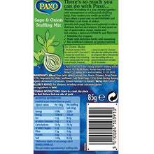 Load image into Gallery viewer, Paxo Sage &amp; Onion Stuffing Mix 85g
