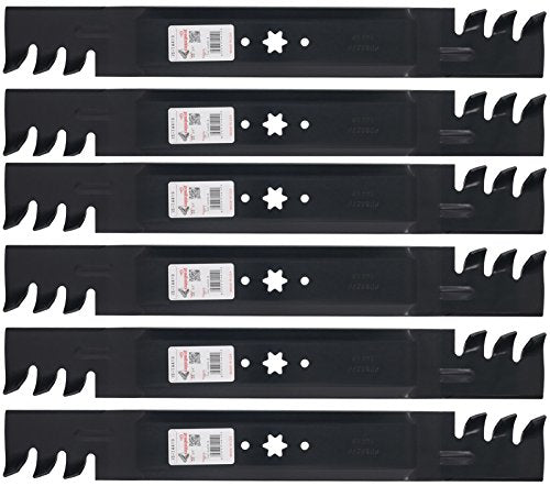Rotary (6) 14419 Blades Fits Cub Cadet 742-04244 754-04244 942-04244, 46