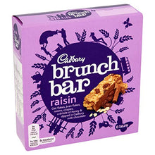 Load image into Gallery viewer, Original Cadbury Brunch Bar Raisin Pack Imported From The UK England
