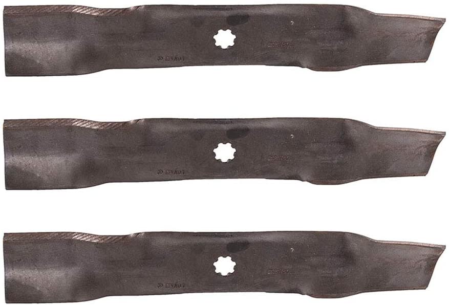 Set of 3 Replacement John Deere Blades GX21784 GY20852 for 48