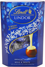 Load image into Gallery viewer, Lindt - Lindor Winter Edition - Milk &amp; White Cornet - 200g
