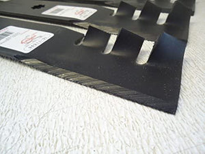 NEW 3 Mulching Mower Blades 48`` for GX21784 GY20852 AM141035 D150 USA MADE /supplypraytersparts