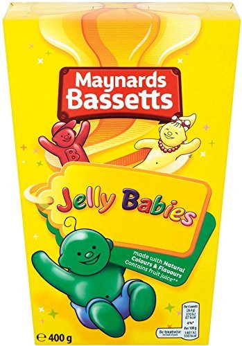 Bassetts Jelly Babies Carton 460 g (Pack of 3)