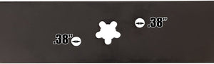 Rotary 13024 Mower Blade Replaces Husqvarna 580244001, 580244002, 22" Deck