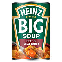 Load image into Gallery viewer, Heinz Big Soup Beef And Vegetable 400G by Heinz
