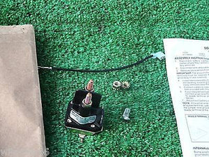 Craftsman genuine OEM solenoid 146154 178861 fits Poulan Husqvarna MTD riding lawn mowers, Briggs and Stratton engines