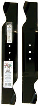 Load image into Gallery viewer, MTD Genuine Parts 38-Inch High-Lift Blade Set for Mowers 1996 and Prior
