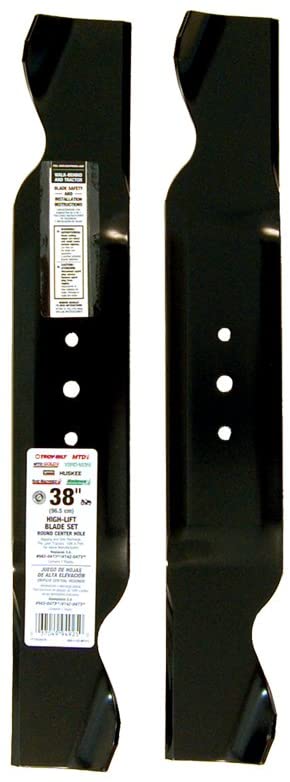 MTD Genuine Parts 38-Inch High-Lift Blade Set for Mowers 1996 and Prior