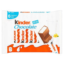Load image into Gallery viewer, Original Kinder Chocolate Bar Snack Bars Imported From The UK England

