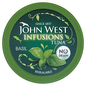 John West Tuna Infusions With Basil 80g - Pack of 2