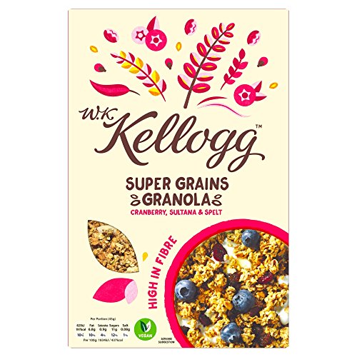 Kellogg Super Grain Cranberry Granola 570G