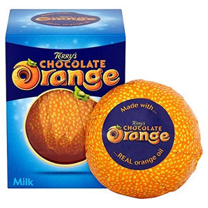 Original Classic Terry's Chocolate Orange Milk Chocolate Box Imported From The UK England The Very Best Of Terrys Orange Chocolate Candy British Chocolate Terrys Milk Chocolate Orange