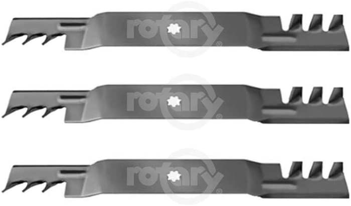 Rotary 3 Pack Lawn Mower Blades Fits John Deere AM137328 AM141033 GX22151 GY20850