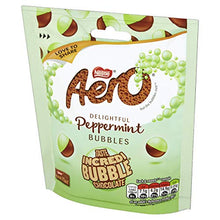 Load image into Gallery viewer, Original Aero Bubbles Peppermint Pouch Imported From The UK England British Chocolate Nestle Aero Bubbles Peppermint 102g

