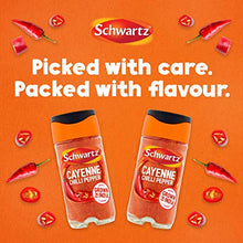 Load image into Gallery viewer, Schwartz Cayenne Chilli Pepper Jar 26g
