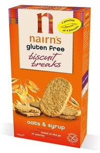 (2 Pack) - Nairns - G/F Oat & Syrup Biscuit Breaks | 12 box | 2 PACK BUNDLE