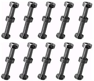 (10) SHEAR PINS & NUTS for 722130, 1501216ma, 9524ma, 301172, 301172ma