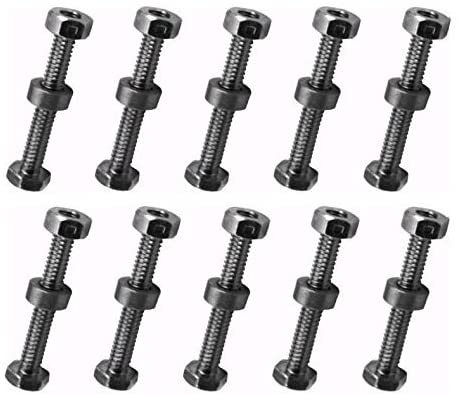 (10) SHEAR PINS & NUTS for 722130, 1501216ma, 9524ma, 301172, 301172ma