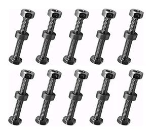 (10) SHEAR PINS & NUTS for 722130, 1501216ma, 9524ma, 301172, 301172ma